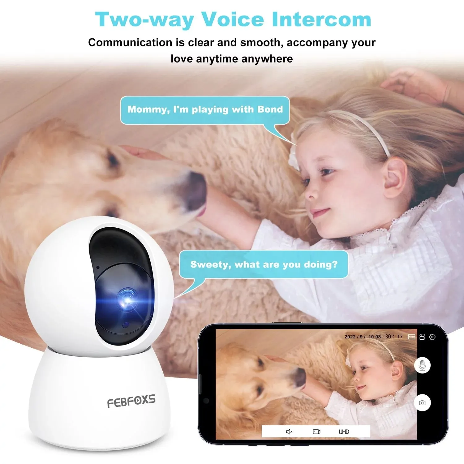 1080P Baby Monitor Security Camera