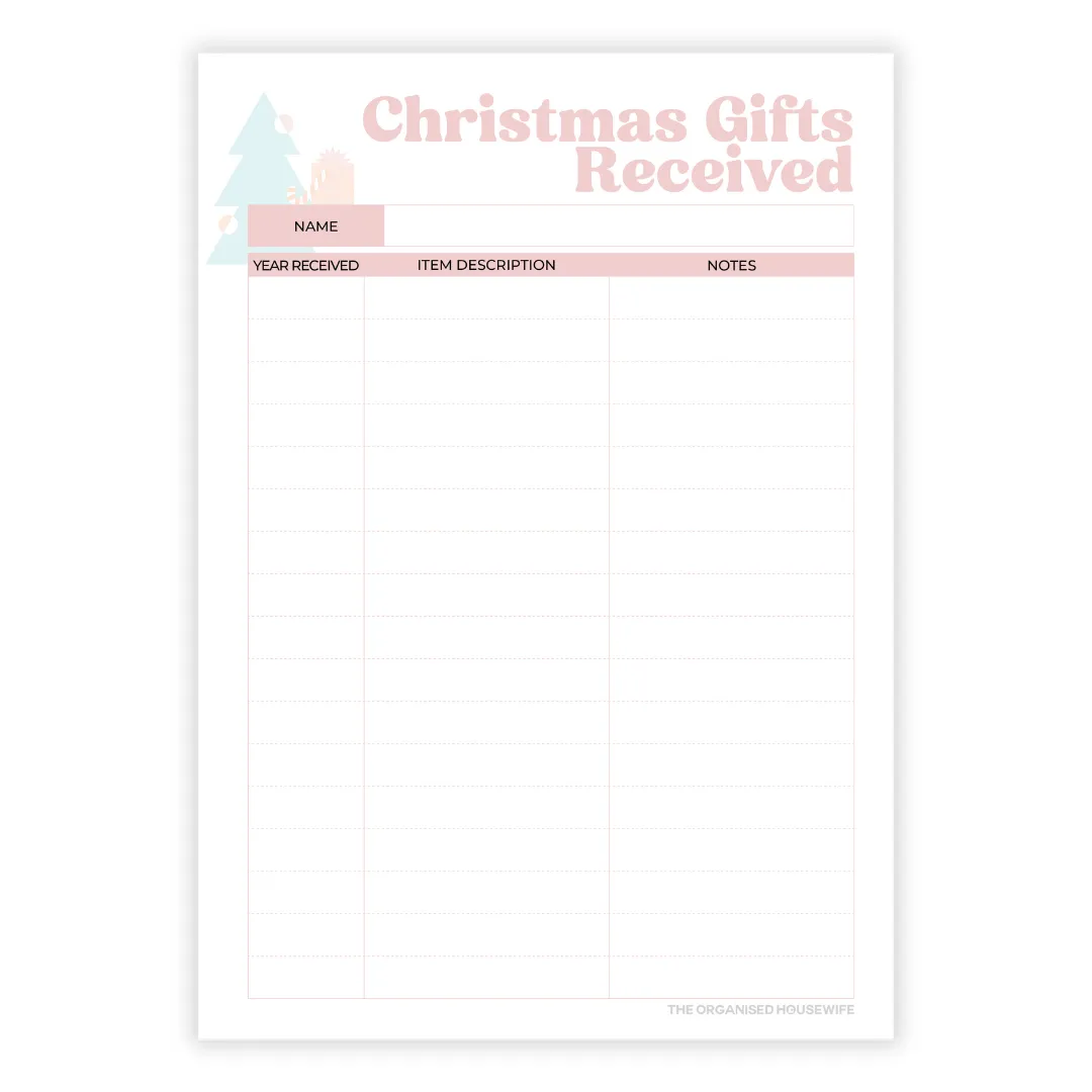 2024 Christmas Planner