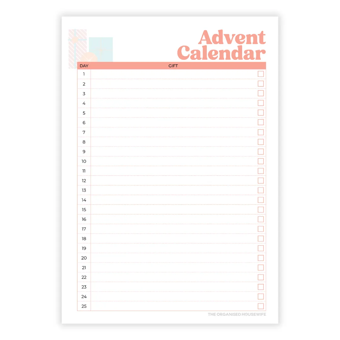 2024 Christmas Planner