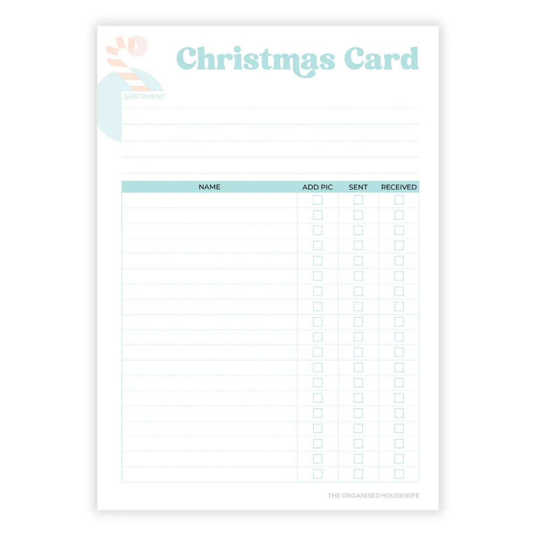 2024 Christmas Planner