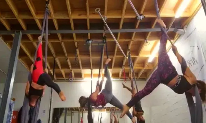 8 or 12 x Intro to pole, aerial or yoga lessons at Air Fit Studio