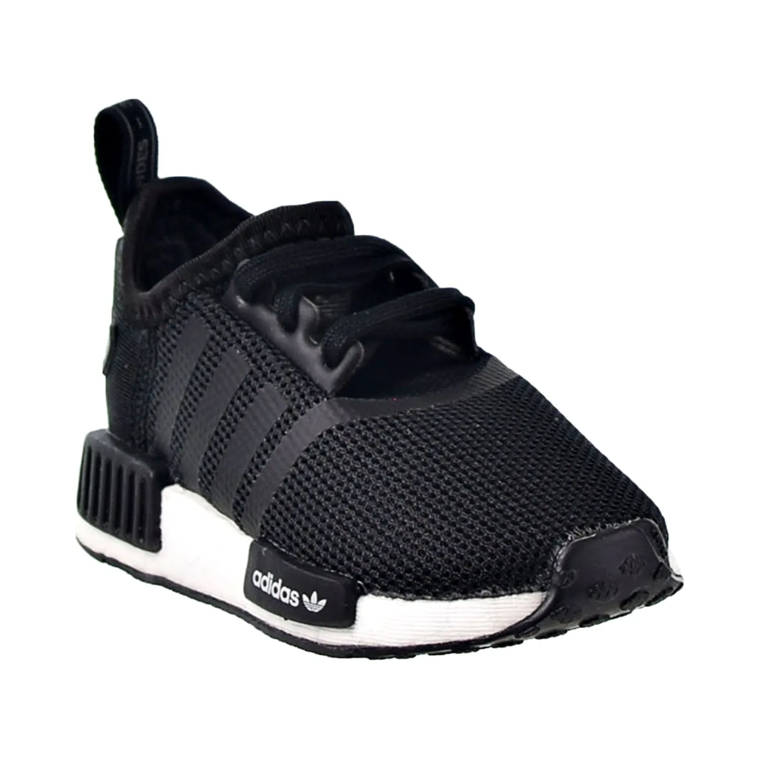 Adidas NMD_R1 Elastic I Toddlers's Shoes Black-White