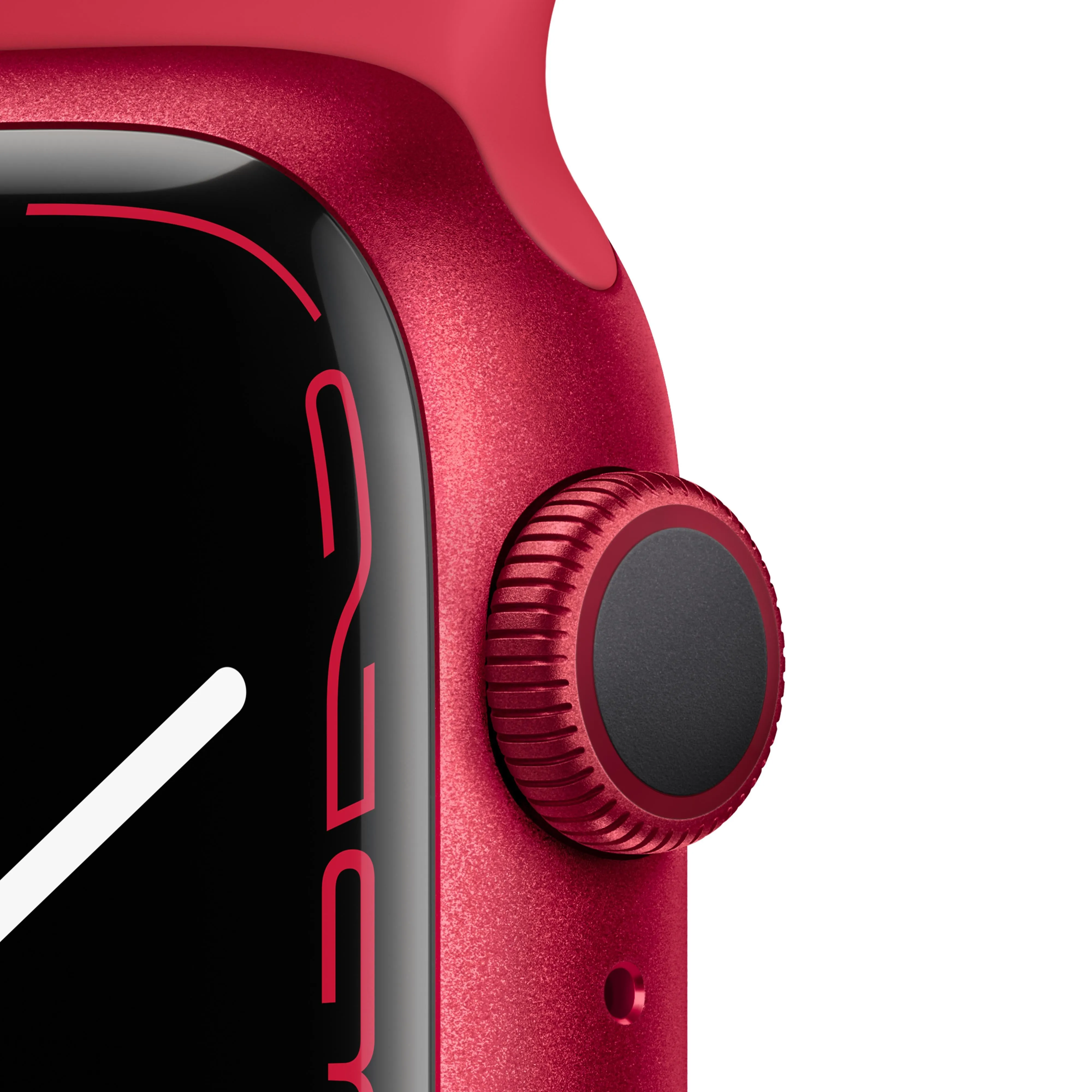 Apple Watch Series 7 GPS, 41mm (PRODUCT)RED Aluminium Case with (PRODUCT)RED Sport Band - Regular