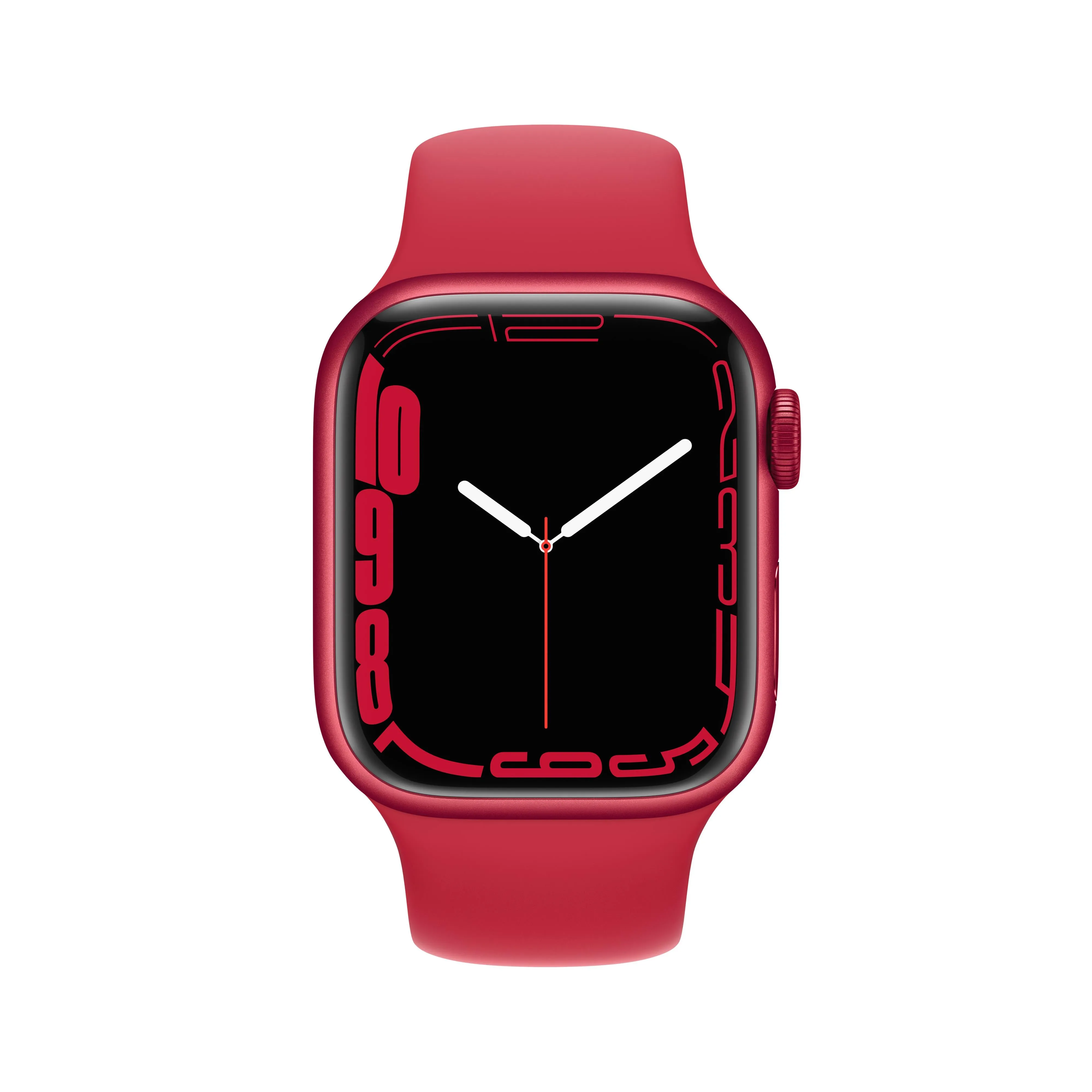 Apple Watch Series 7 GPS, 41mm (PRODUCT)RED Aluminium Case with (PRODUCT)RED Sport Band - Regular