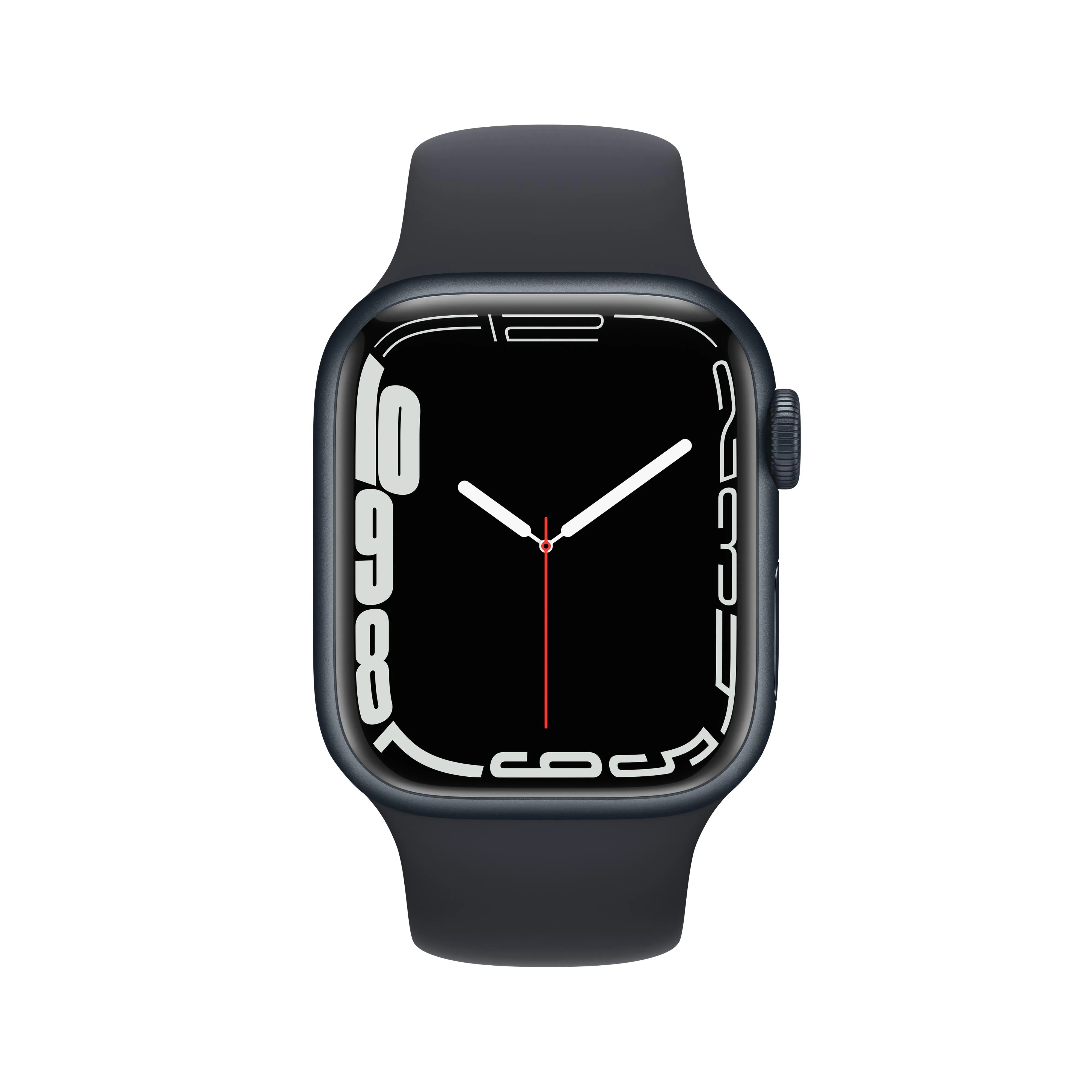 Apple Watch Series 7 GPS   Cellular, 41mm Midnight Aluminium Case with Midnight Sport Band - Regular