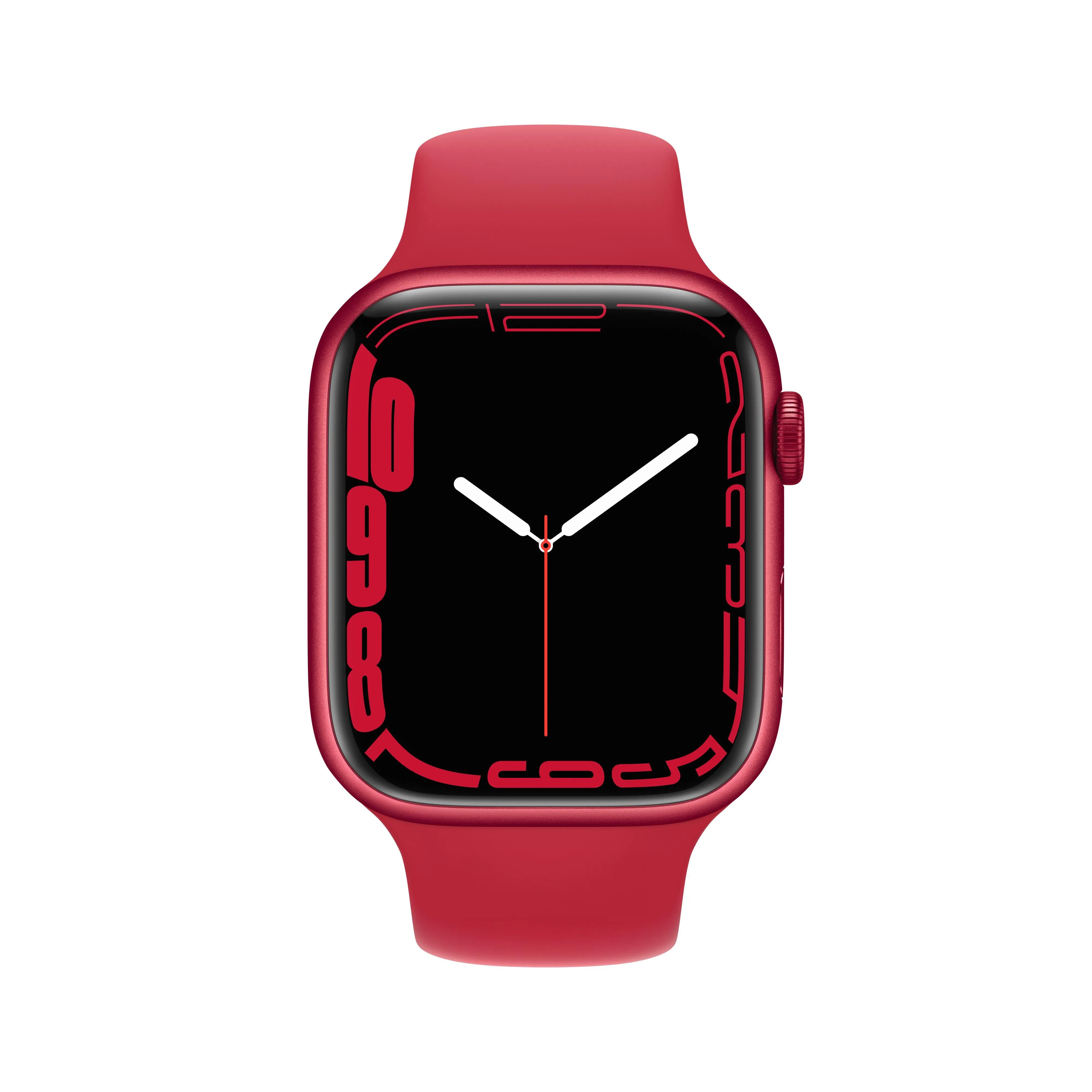 Apple Watch Series 7 GPS   Cellular, 45mm (PRODUCT)RED Aluminium Case with (PRODUCT)RED Sport Band - Regular