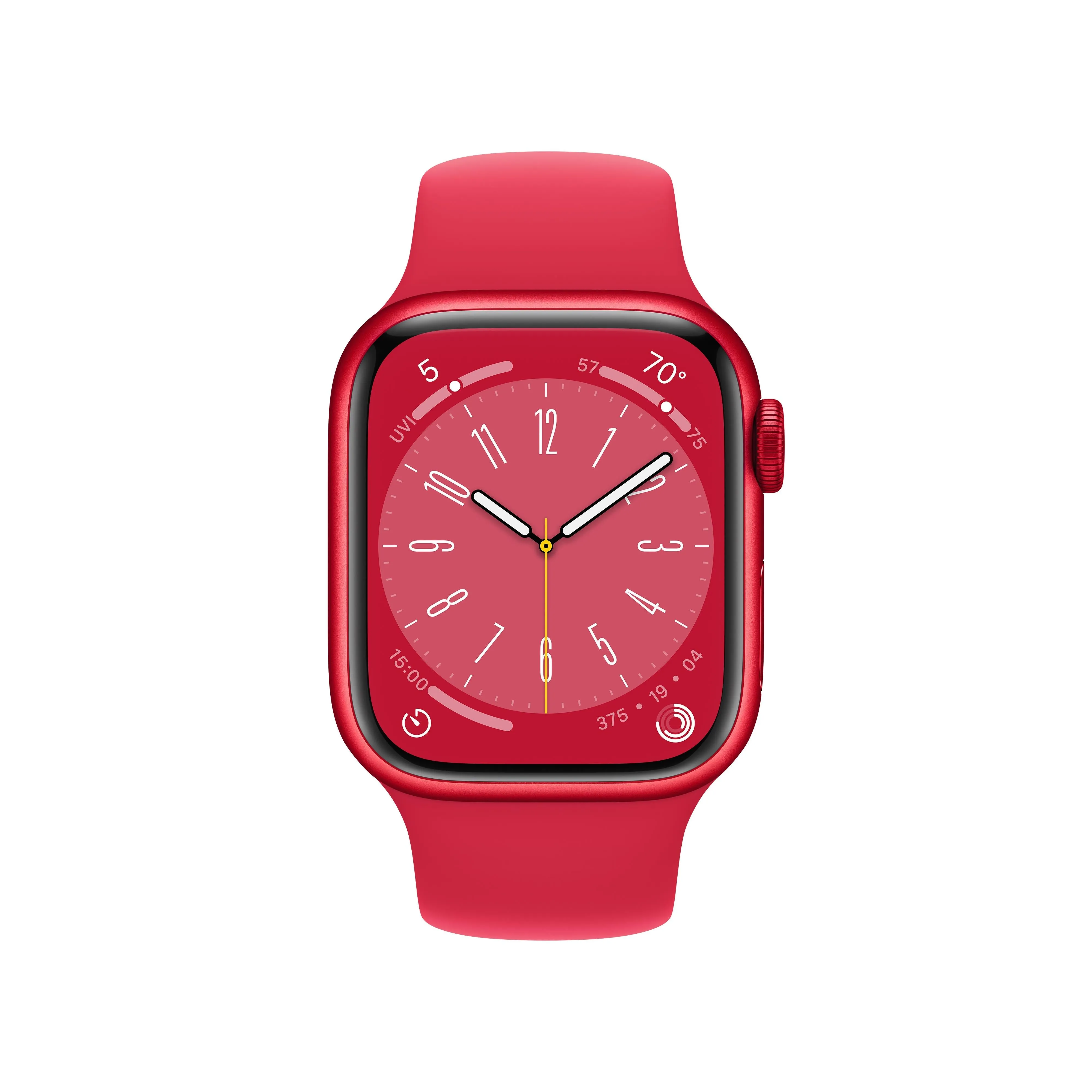 Apple Watch Series 8 GPS   Cellular 41mm (PRODUCT)RED Aluminium Case with (PRODUCT)RED Sport Band - Regular