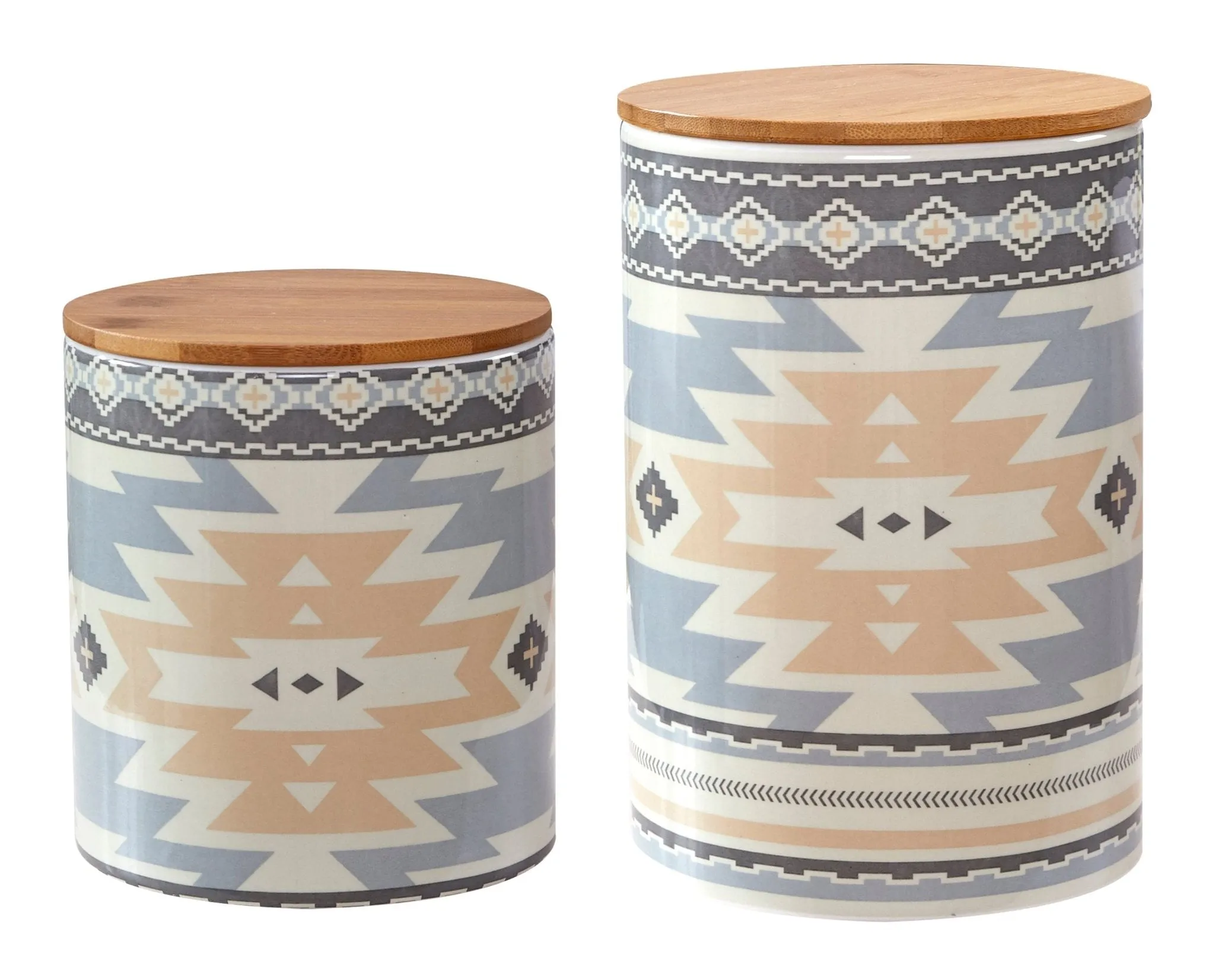 Aztec Plains Kitchen Canister Set