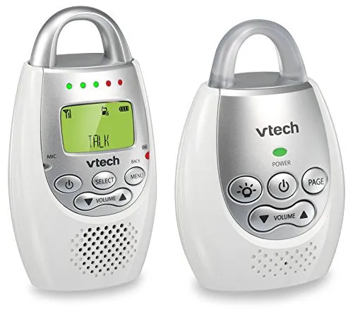 Baby Monitor with up to 1,000 ft of Range, Vibrating Sound-Alert, Talk Back Intercom & Night Light Loop