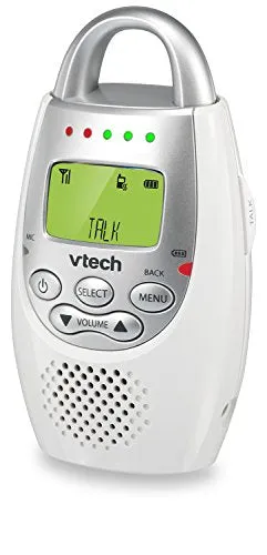 Baby Monitor with up to 1,000 ft of Range, Vibrating Sound-Alert, Talk Back Intercom & Night Light Loop