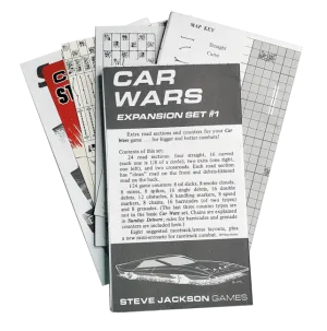 Car Wars Expansion Set 1 - Road Sections and Counters