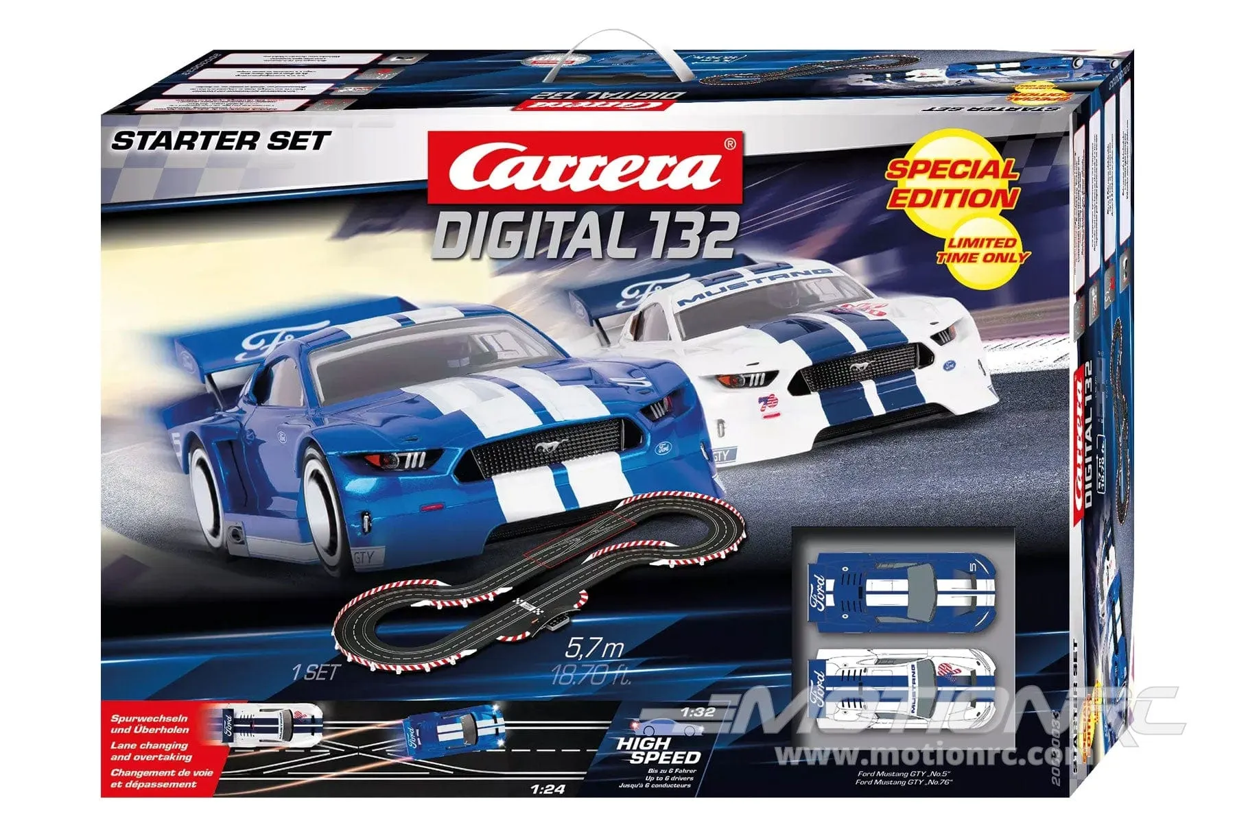 Carrera Starter 1/32 Scale Digital Slot Car Set