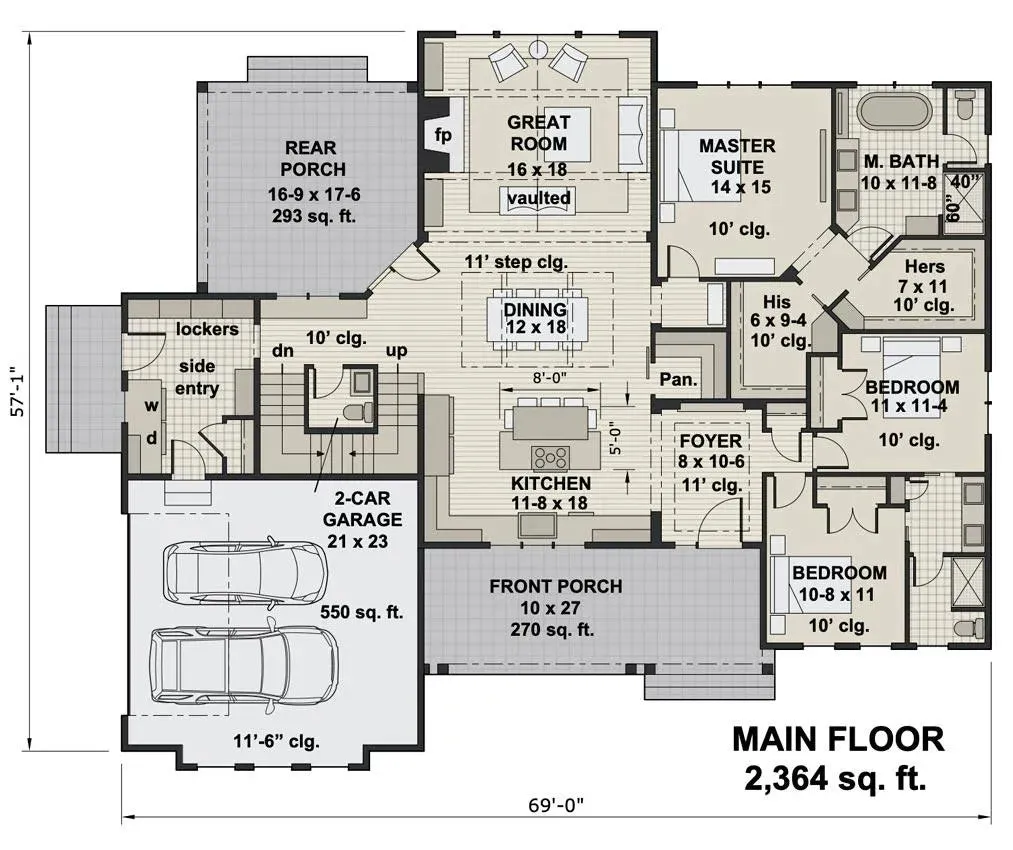 Charming 2,364 sq ft, 3-Bedroom Home with Bonus Room