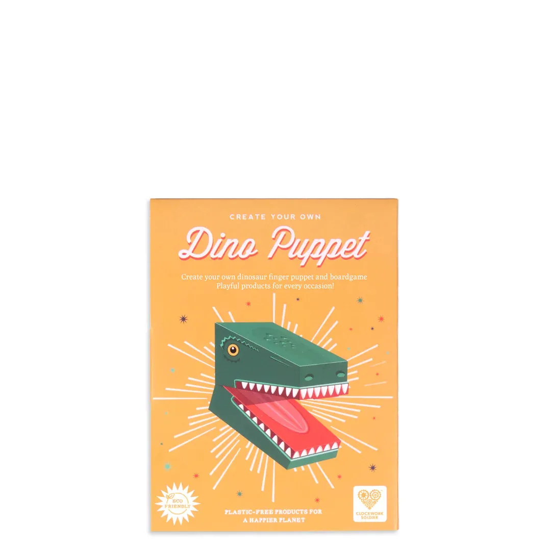 Create Your Own Dino Finger Puppet