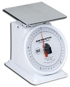 Detecto PT Series 6 Inch Dial Scale - PT-2R