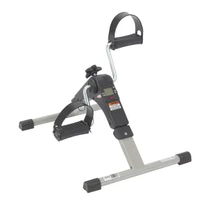 Drive Medical rtl10273 Folding Exercise Peddler with Electronic Display, Black