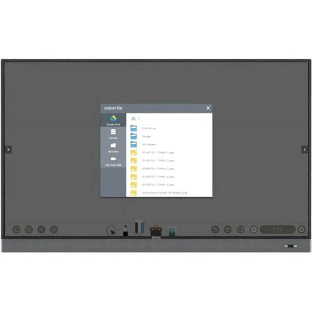 Education RM8602K 86" Class LCD Touchscreen Monitor, 16:9, 8 Ms