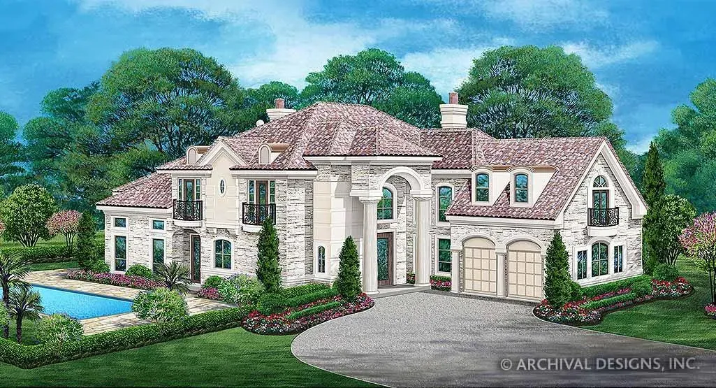 Elegant 3-Bedroom Home: 4,416 sq ft of Luxury Living