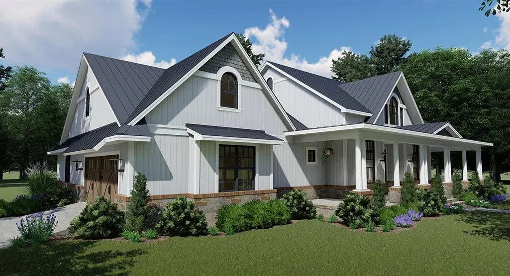 Elegant 3-Bedroom House with Bonus Room and Expansive Porches