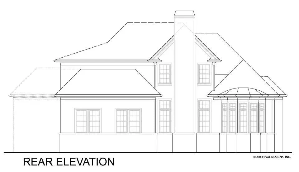 Elegant 4-Bedroom Home Plan with Bonus Room and Stone Exterior