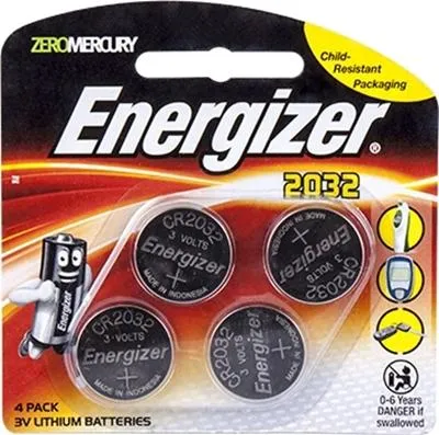 Energizer Lithium Coin Batteries: 2032