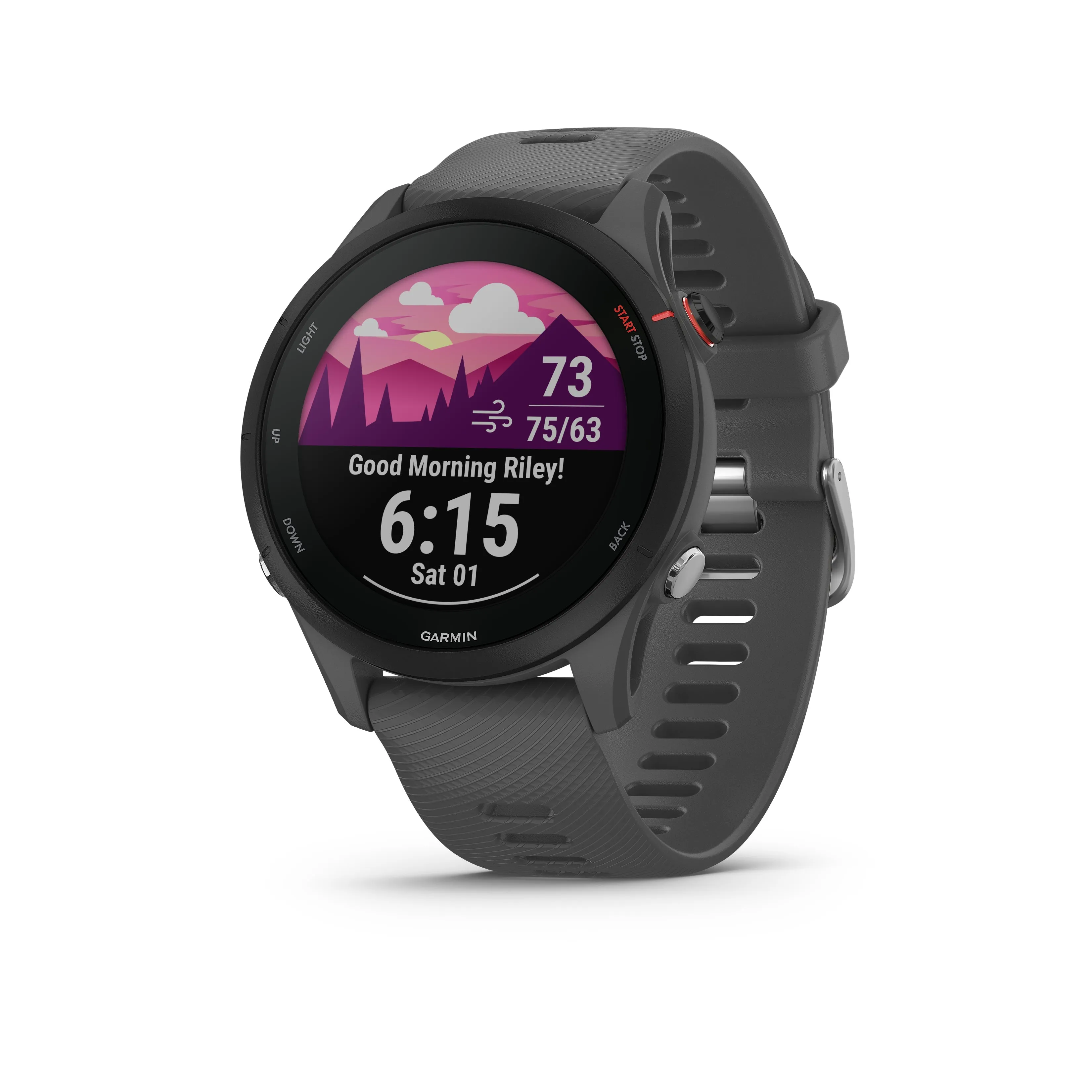 Garmin Forerunner 255 Series GPS Running Smartwatch, 46 mm or 41 mm