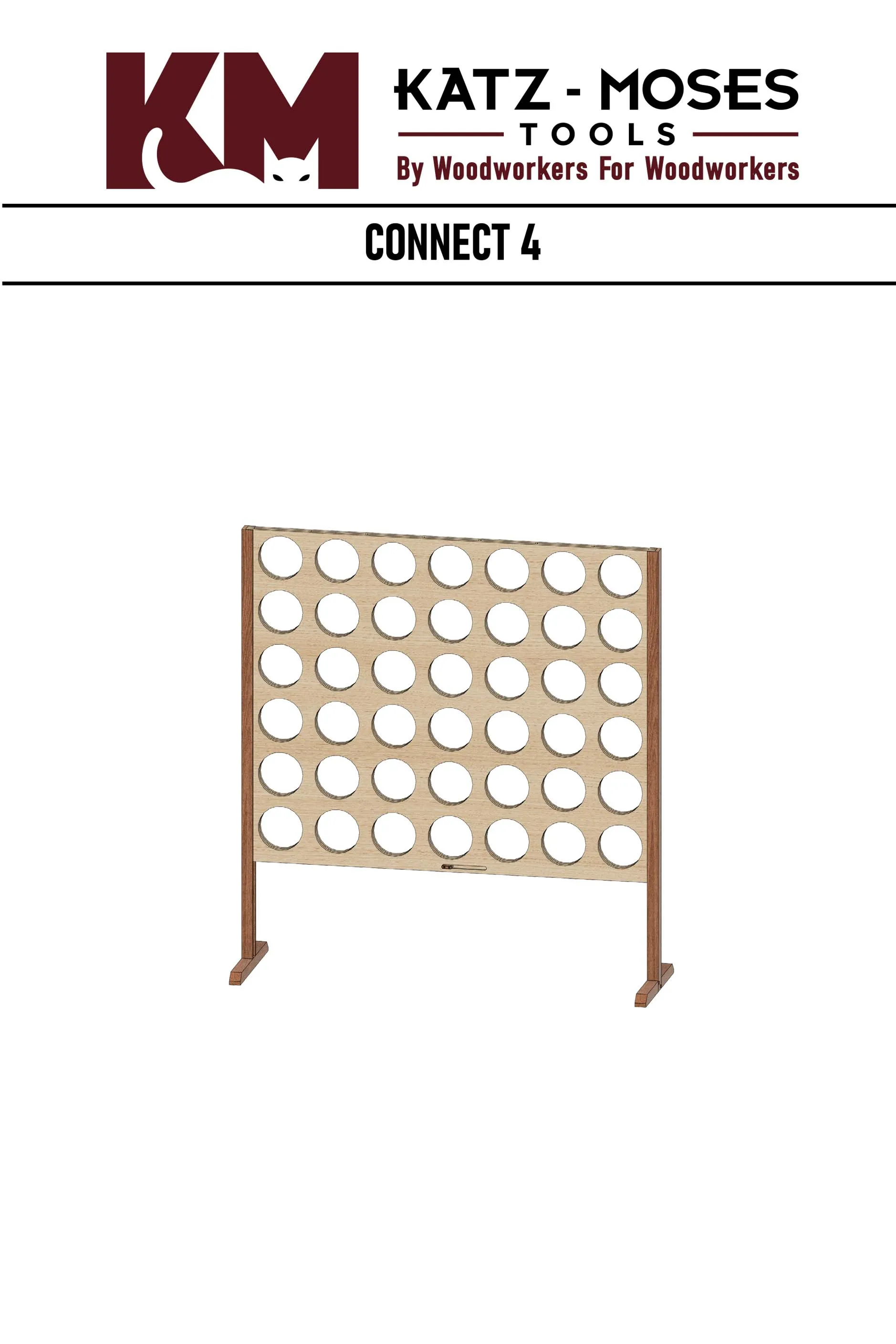 Giant Connect 4 Build Plans