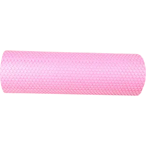 High-Density EVA Pink Foam Roller 45 x 15cm for Home, Gym, Massage