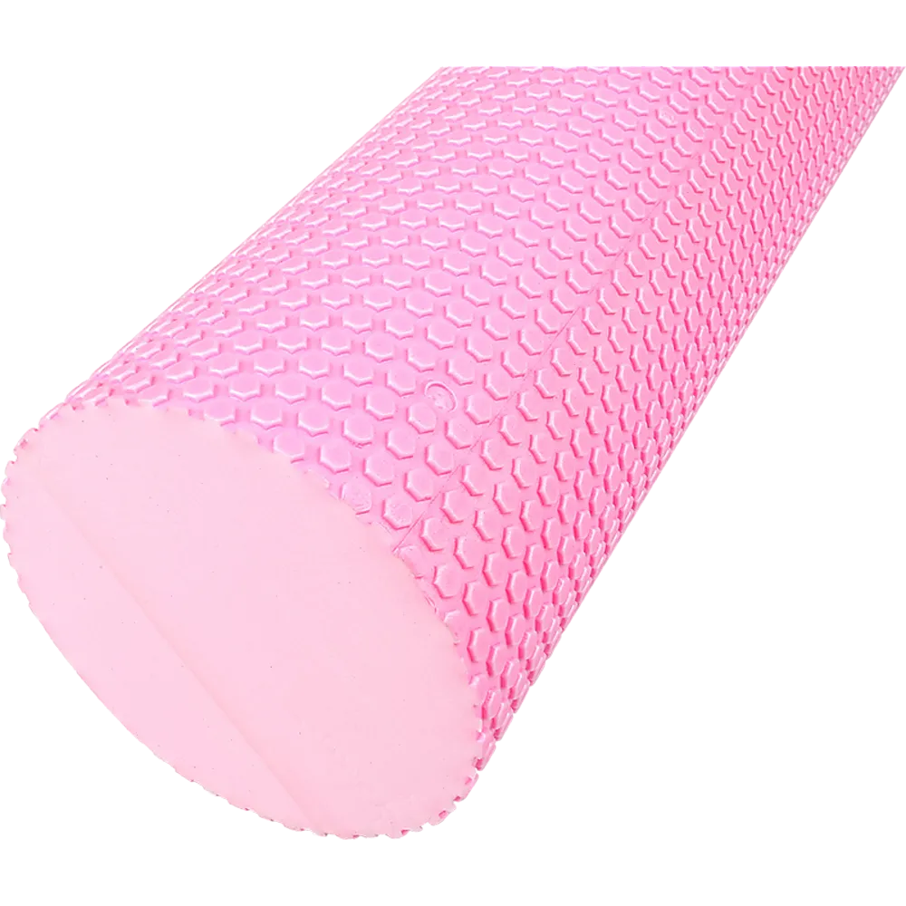 High-Density EVA Pink Foam Roller 45 x 15cm for Home, Gym, Massage