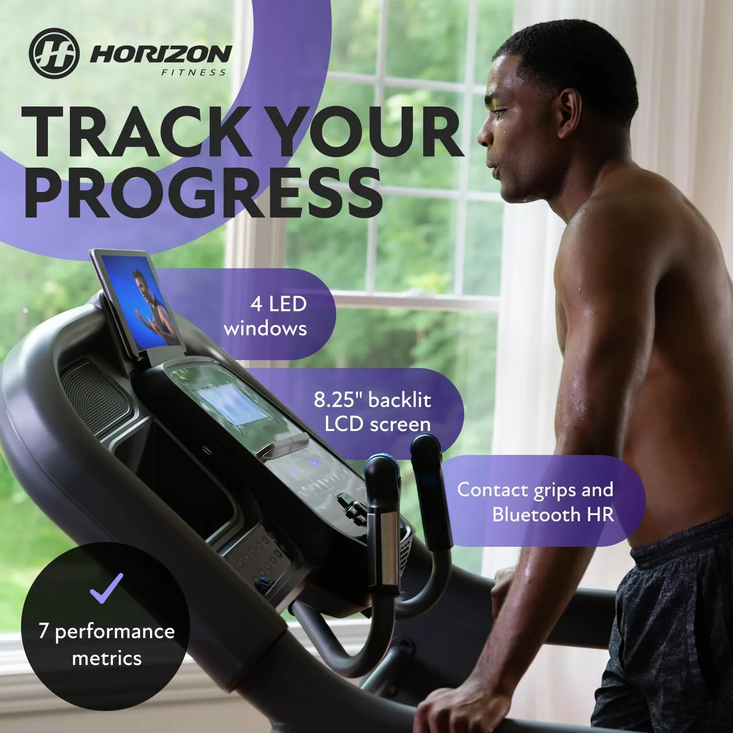 Horizon 7.4AT @Zone Treadmill