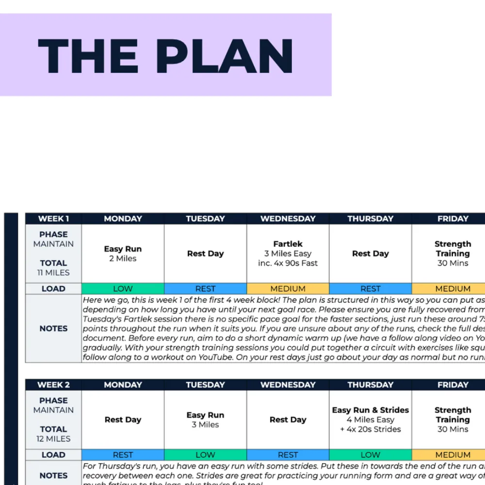 In-Between Races Plan - L1