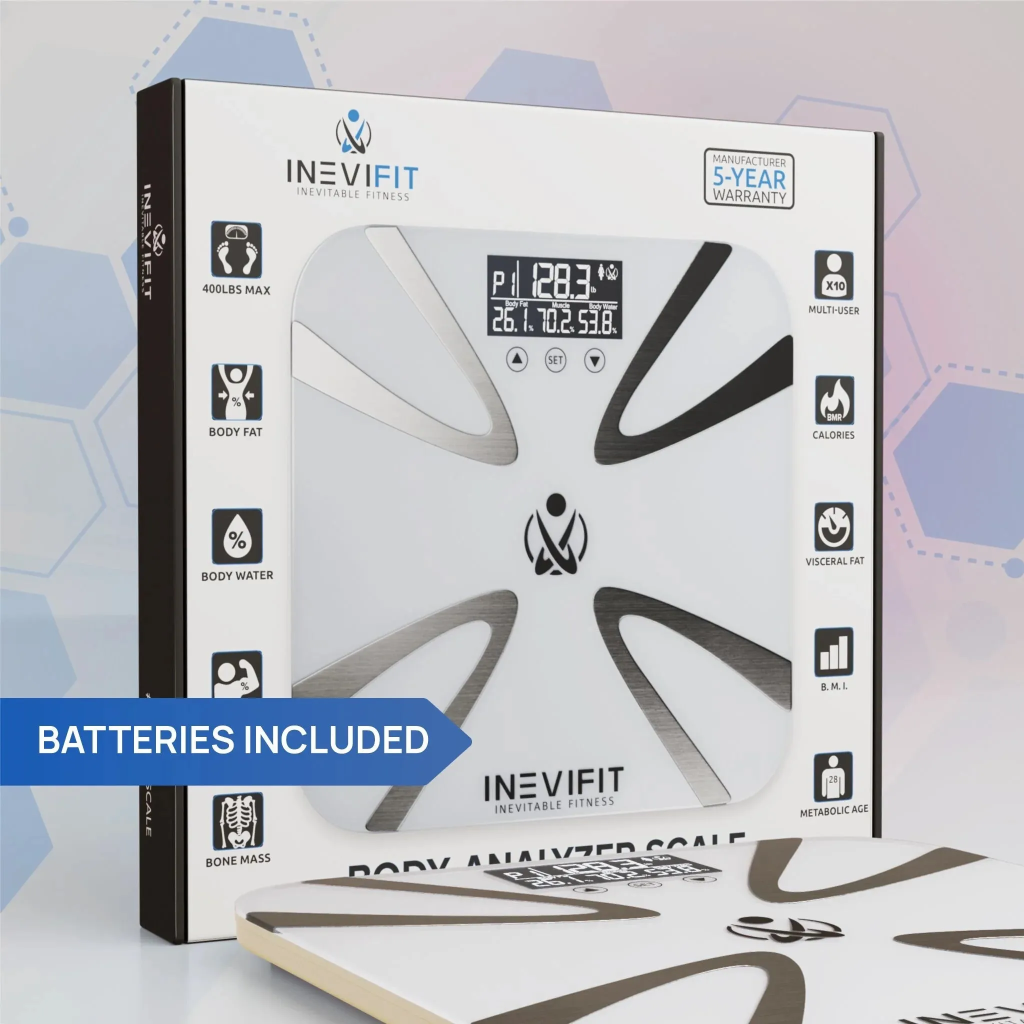 INEVIFIT Digital Body Fat Composition Scale