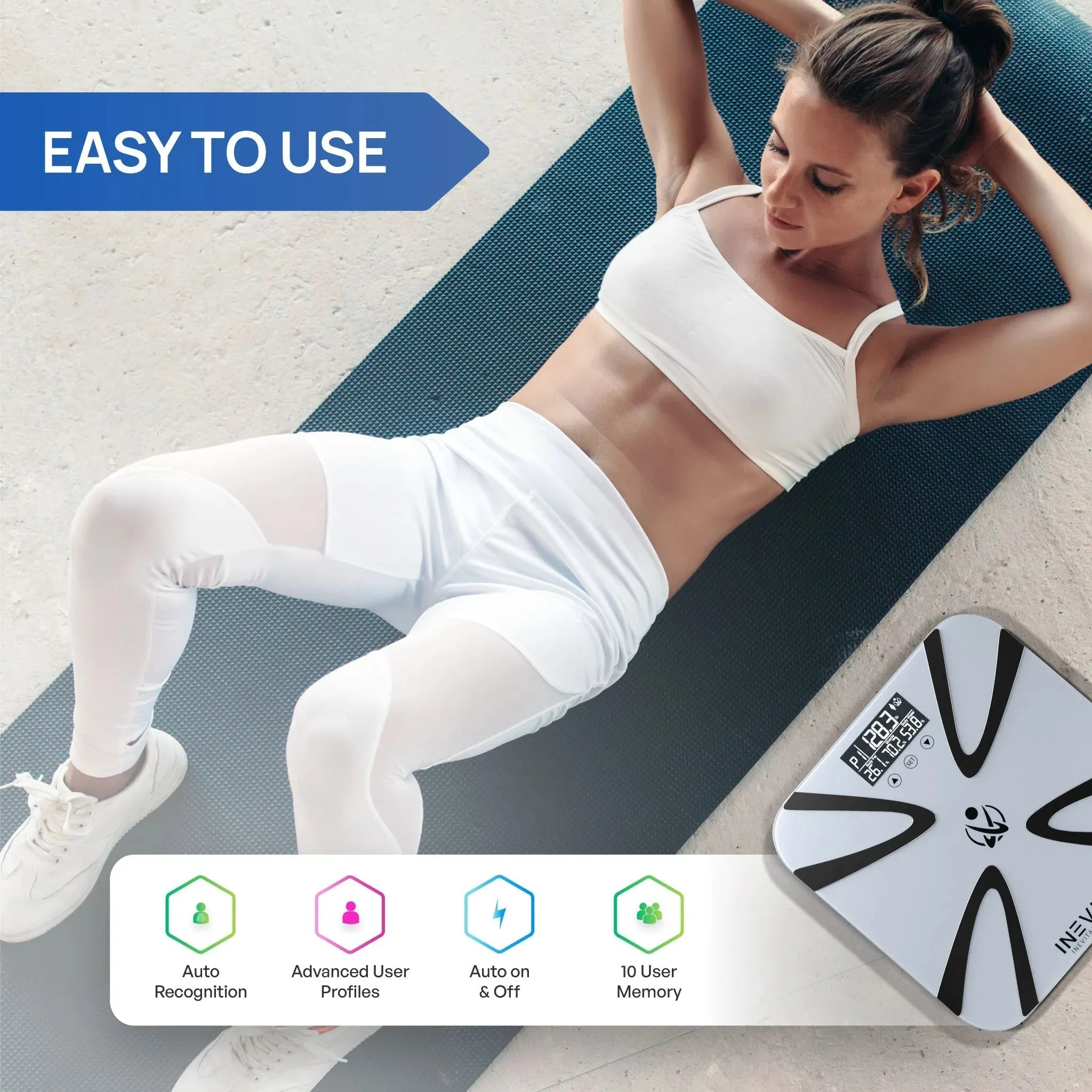 INEVIFIT Digital Body Fat Composition Scale