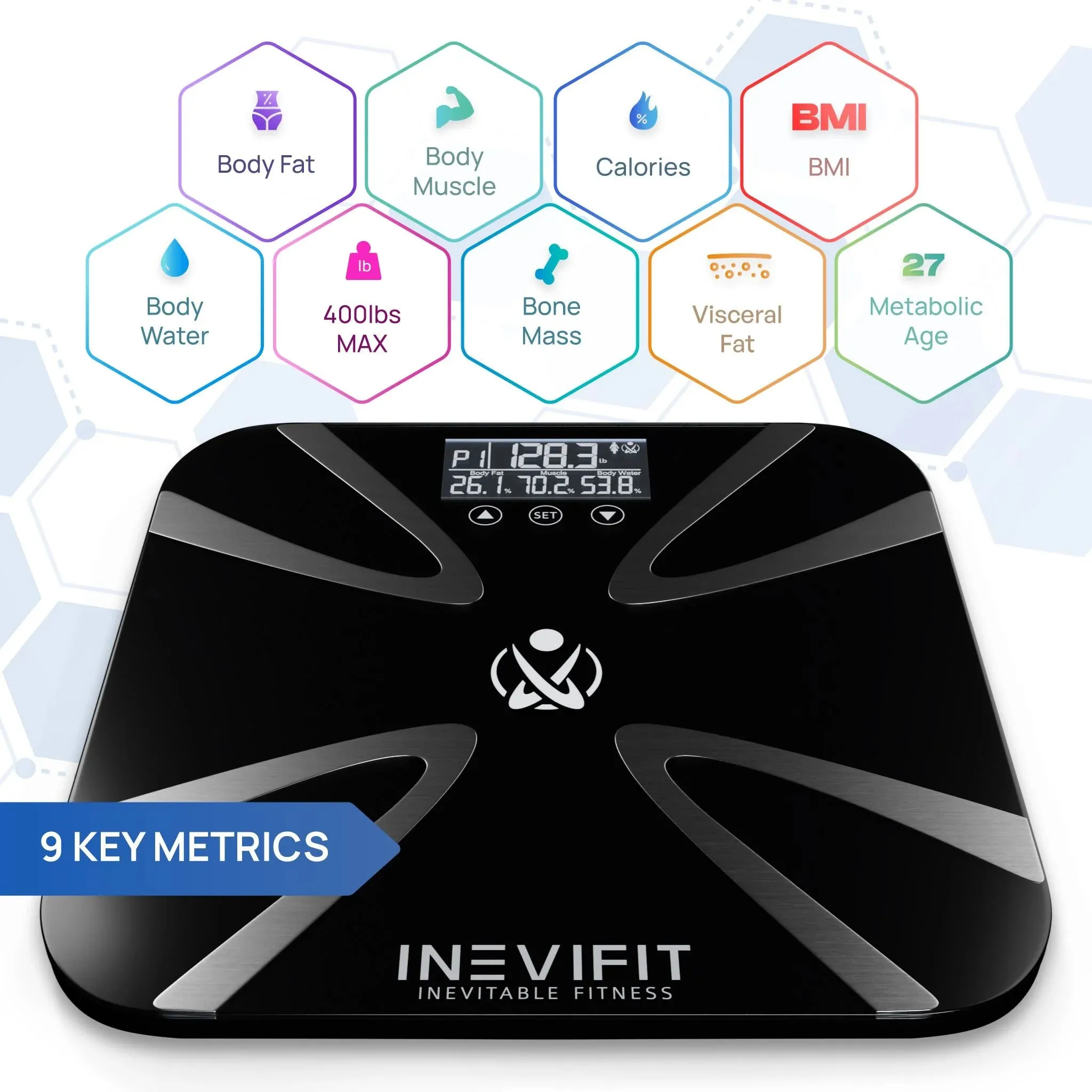 INEVIFIT Digital Body Fat Composition Scale