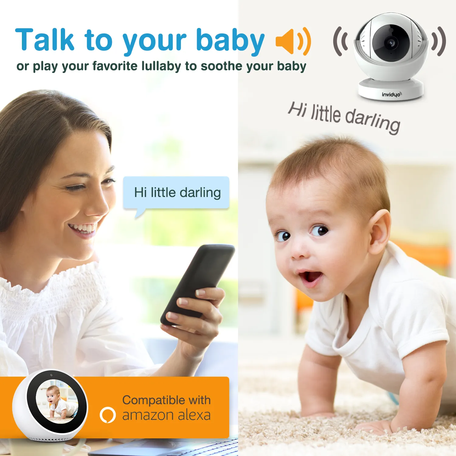 Invidyo World's Smartest Video Baby Monitor