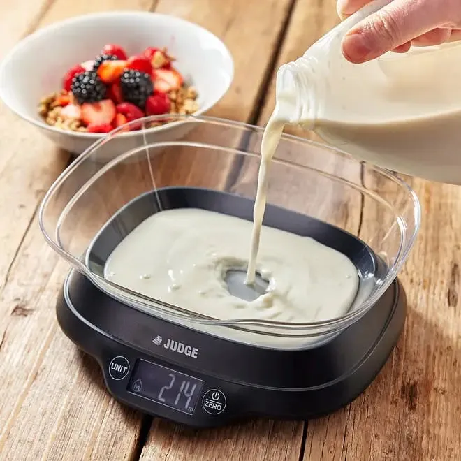 Judge J417 Kitchen 5Kg Digital Bowl Scale