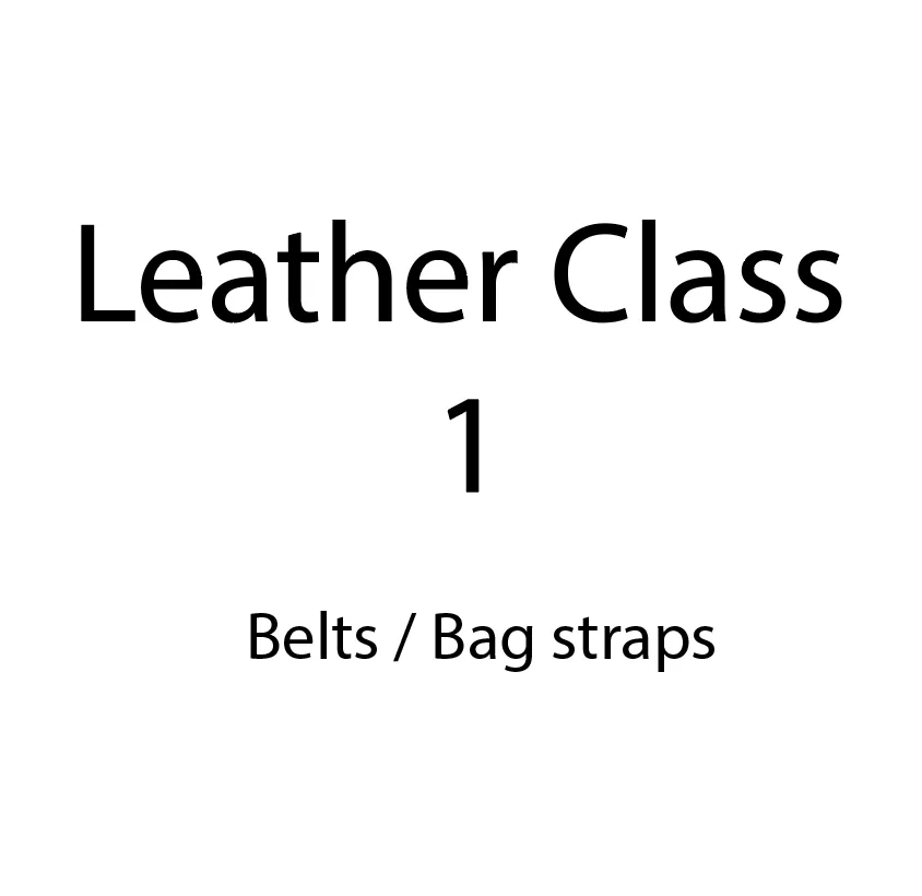 Leather Class 1 (Belt / Bag straps)