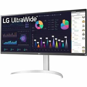 LG Ultrawide 34BQ650-W 34" Class UW-UXGA LCD Monitor - 21:9 - Textured Black, Textured White