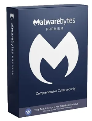 Malwarebytes Premium AntiVirus & Malware 1-Year for Android, iOS, Mac & Windows (10 Devices)