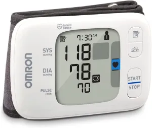 Omron 3 Series Wireless Wrist Blood Pressure Monitor - 3.7'' x 0.8'' x 2.4''