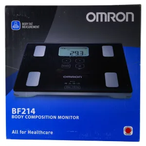 Omron Bf214 Body Composition Monitor Weight Scale 1 ST