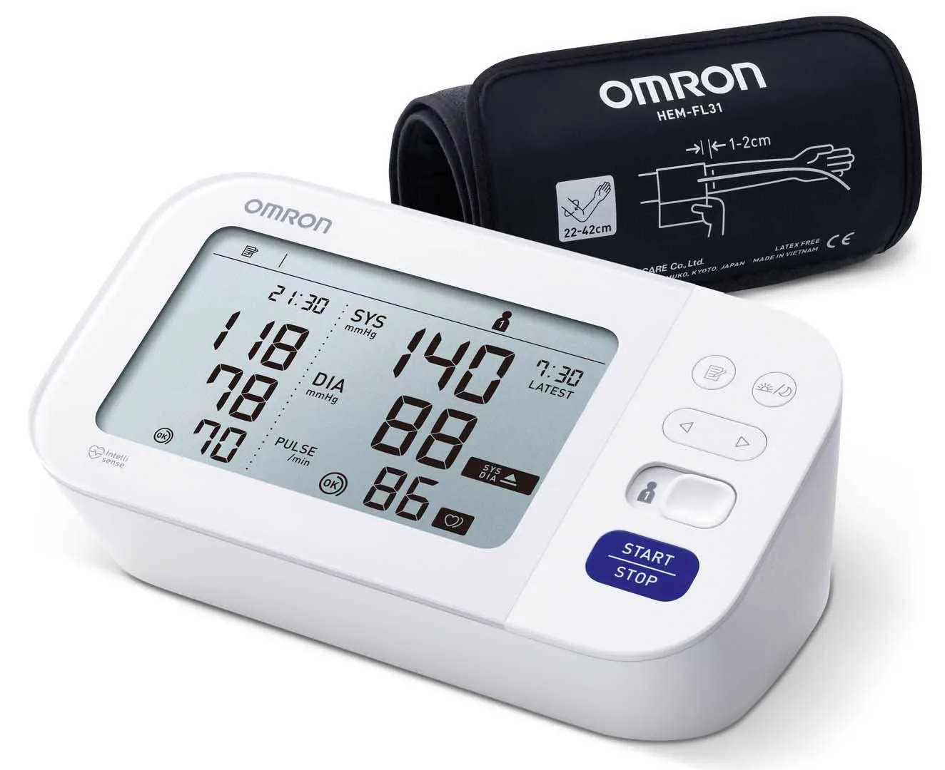 Omron M7 INTELLI IT Blood Pressure Monitor