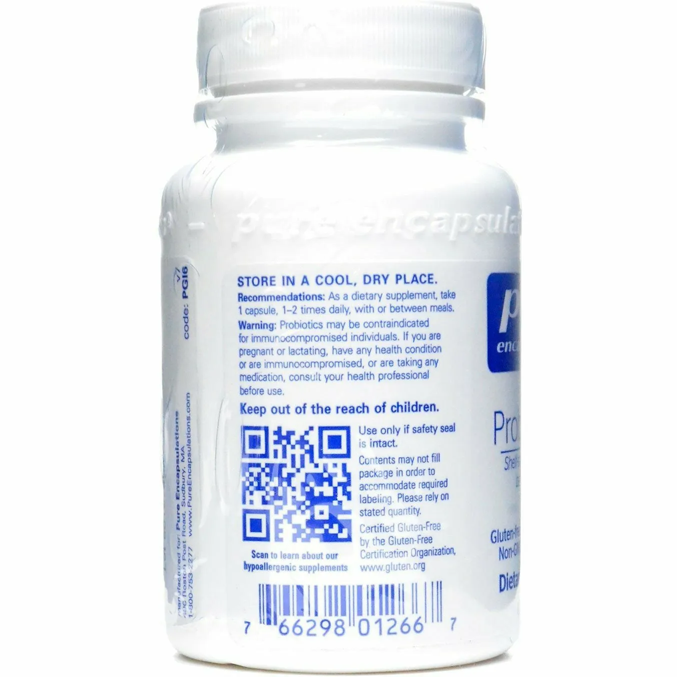 Probiotic G.I. 60 vcaps by Pure Encapsulations