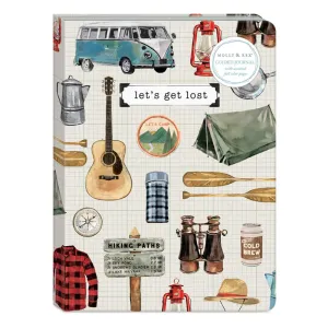 Punch Studio Camping Journal - Let's Get Lost