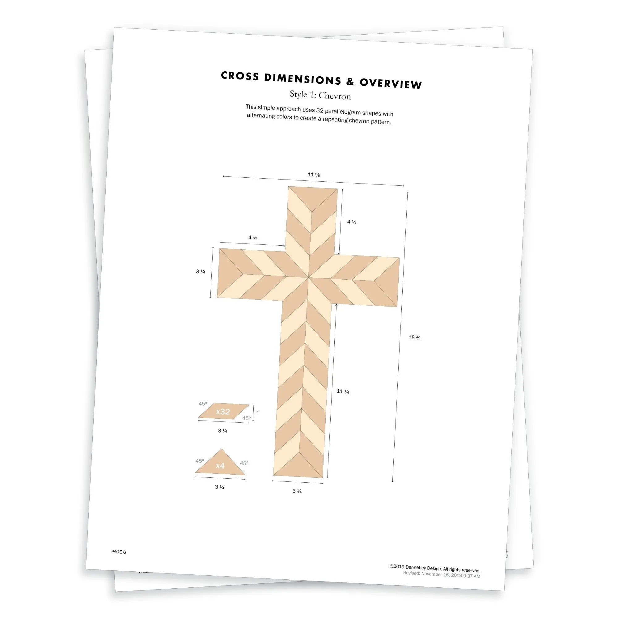 Quilted Cross Patterns & DIY Plans