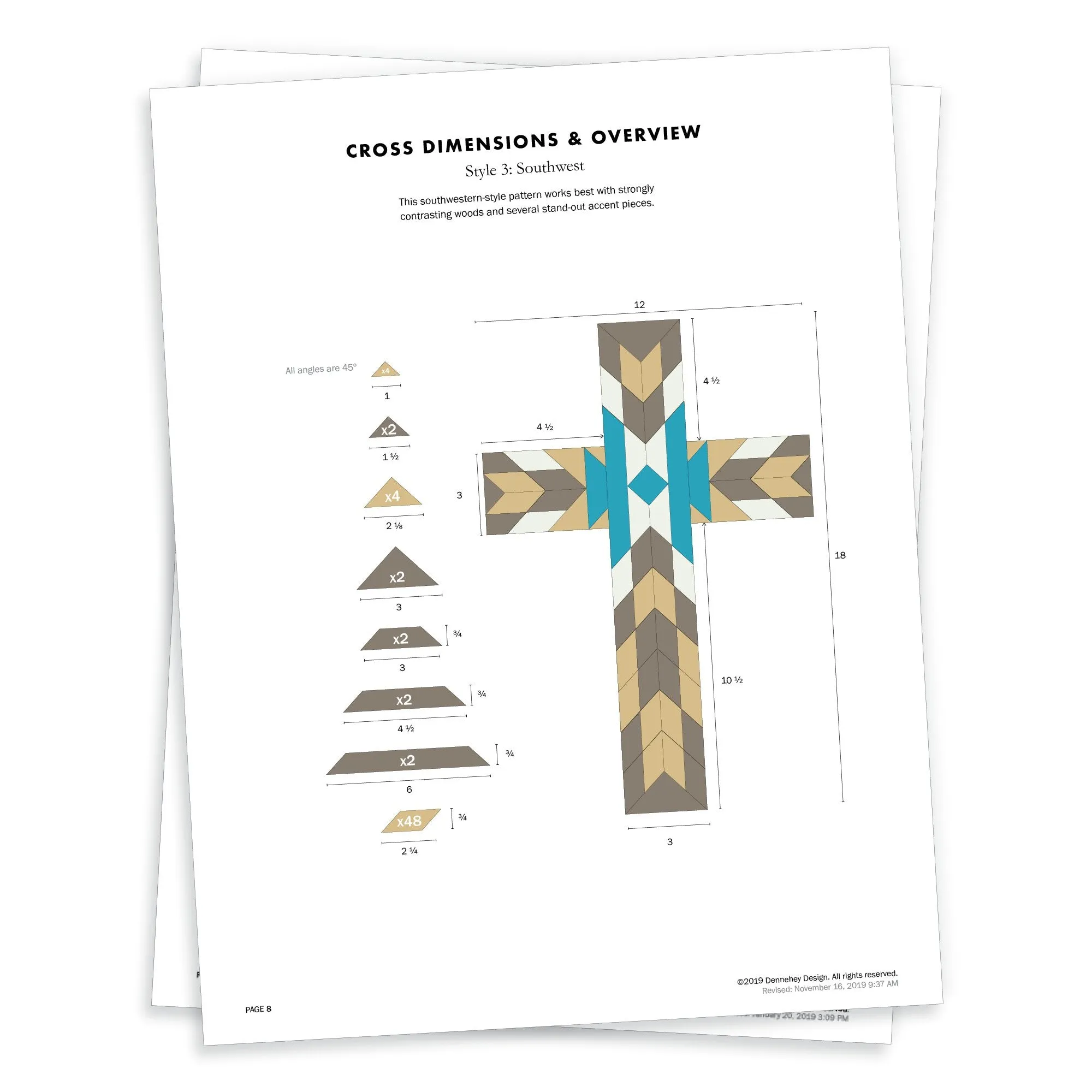 Quilted Cross Patterns & DIY Plans