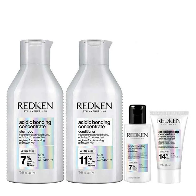 Redken Acidic Bonding Concentrate Home & Away Bundle