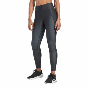 Reebok Apparel Women Lux High-Rise 2.0 Modern Safari Leggings BLACK