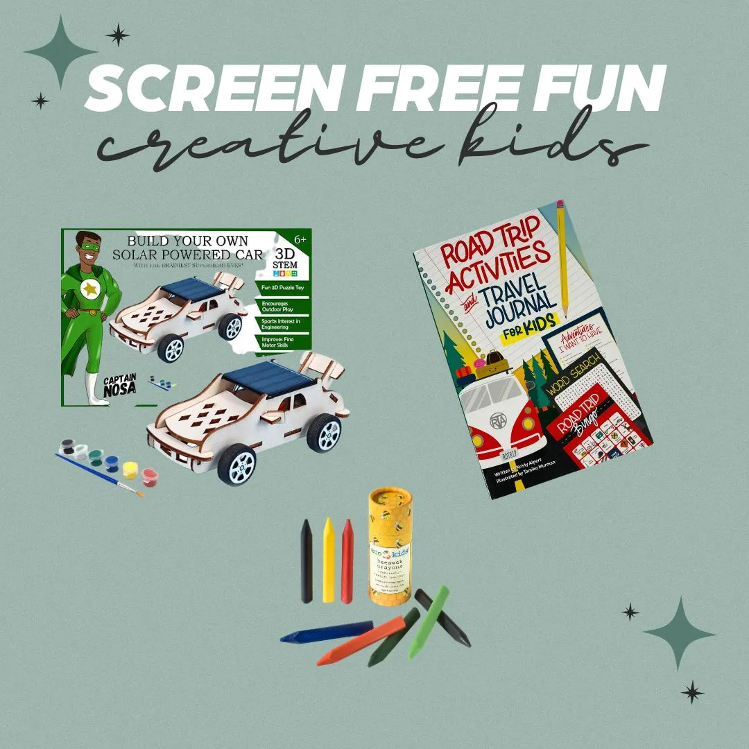 Screen Free Activity Bundle for Kids! Off-Line Fun for All Ages!