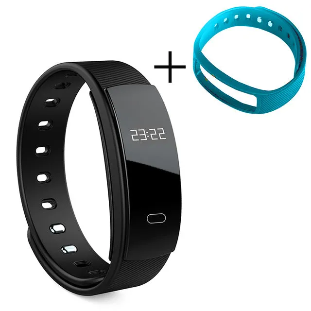 Smart Bracelet Fitness Band Heart Rate Pulse Blood Pressure Tracker Watch Pedometer